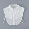 Big Pointed Fake Collar Female Shirt Detachable White Lace Collar Women's Fake Collar Shirt Lapel Casual Sweaters Accessories