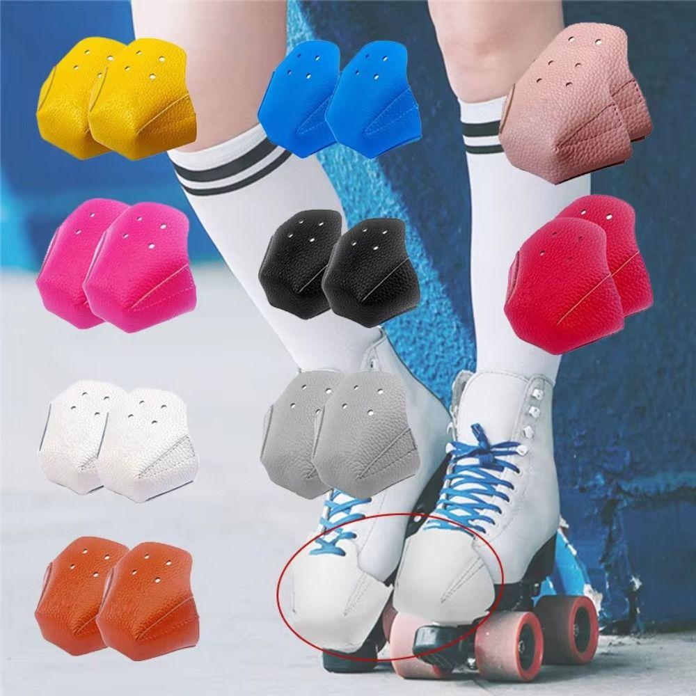 Adjustable Skate Toe Caps Leather Guard Skating Cover Protectors  Outdoor Sports