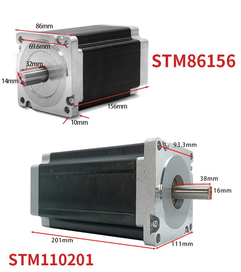 Stepper Motor Driver 425786 Series with Closed-Loop and AC Motor Reducer