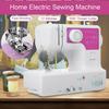 DIY 12 Stitches 11.61''x5.11''x10.03'' Household Tailor Clothes Mini Desktop Electric Sewing Machine