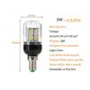 E27 E14 LED Corn Bulbs 27LEDs 3W  SMD5730 E12 E26 LED Lamp 110V 220V 12V 24V Cool/Warm/Neutral White Light for Home Decor