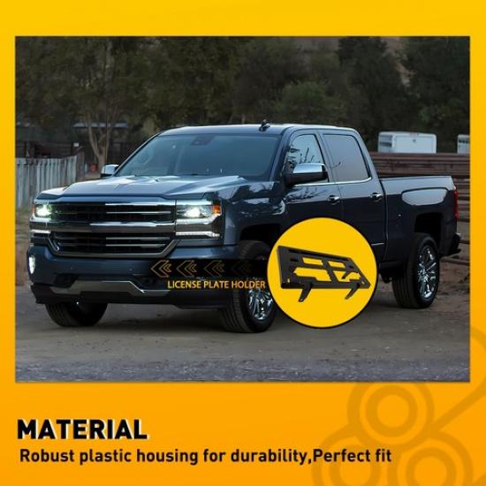 Front License Plate Bracket KB5Z-17A385-A For Ford Ranger - EXV