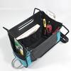 Ladder Tool Pouch for Step Ladders, 600D Oxford Fabric Organizer Bag with Multiple Pockets, Hammer Loop Quick-Release Buckle