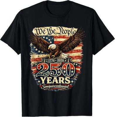 T-shirt Patriottica 250° America Noi Il Popolo 250° Anniversario USA
