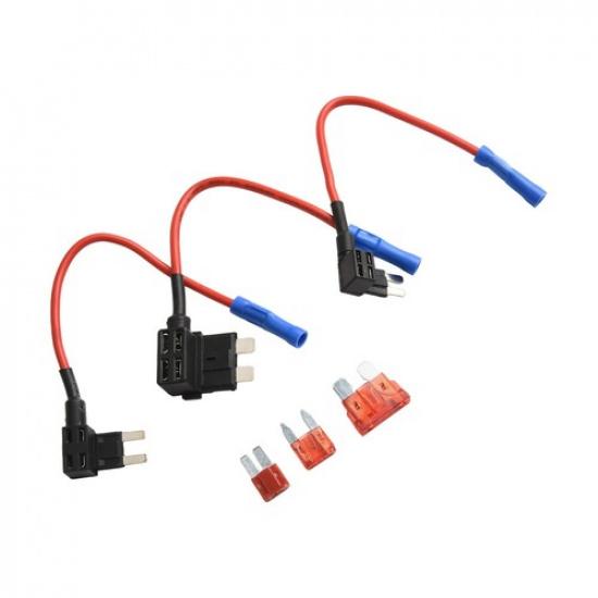 Seamless Integration with Vehicle s Electrical System Fuse TAP Adapter