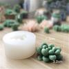 3D Cactus Succulents Silicone Mold For Jelly Chocolate Ice Making Cake Baking Gypsum Wax Concrete Candle DIY Resin Art Mould