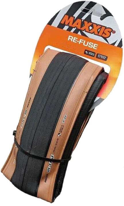 Maxxis Re-Fuse 700x40C Tubeless Ready 60TPI Dark Skinwall Tire Folding