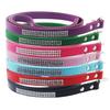 Hot-Fixed Rhinestone Dog Leash for Small Dogs Yorkshire Terrier Chihuahua Pomeranian Flexible Bling Bling Walking