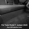 RHD for Tesla Model Y Launch 2025 Juniper Central Control Side Anti-kick Pad TPE Door Sill Strip Guard Protection Cover