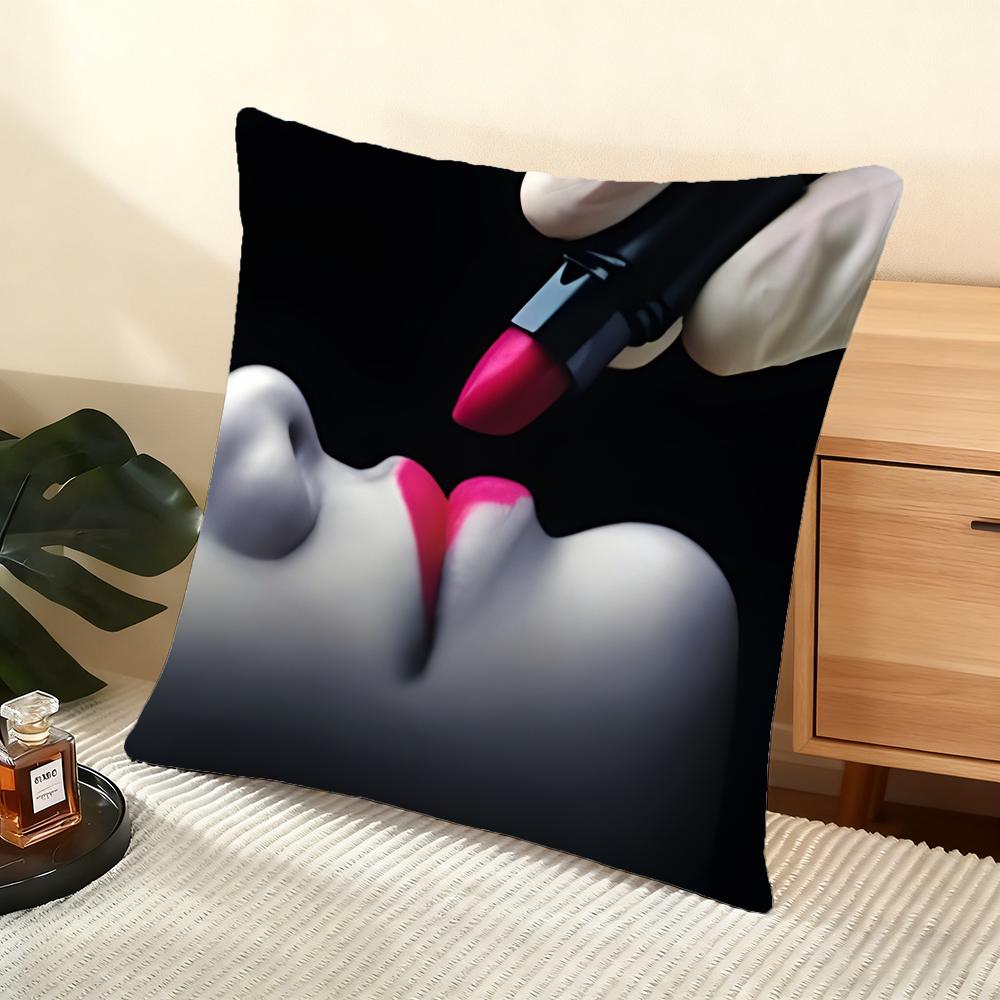 Cushion Cover Silky Short Plush Home Sofa Cushion Cover - Invisible Zipper Home Decoration Six Feet Under TV Series