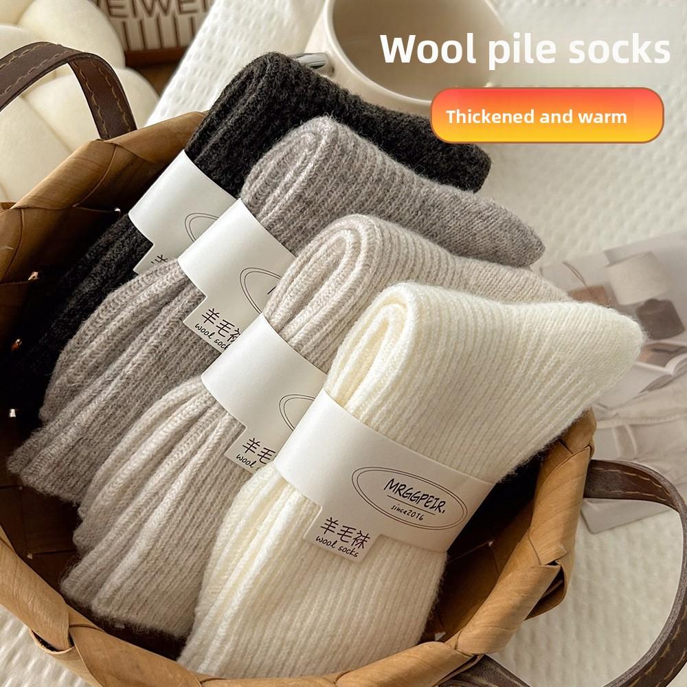 Thick and Warm Wool Socks, Pile Socks, Warm Feet, Home Autumn and Winter Socks