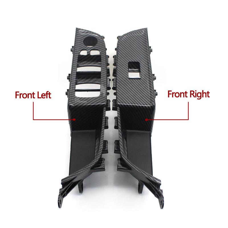 LHD Car Interior Front Left Right Door Pull Handle Window Lifter Switch Panel Cover Trim For BMW 6 Series GT G32 2017-