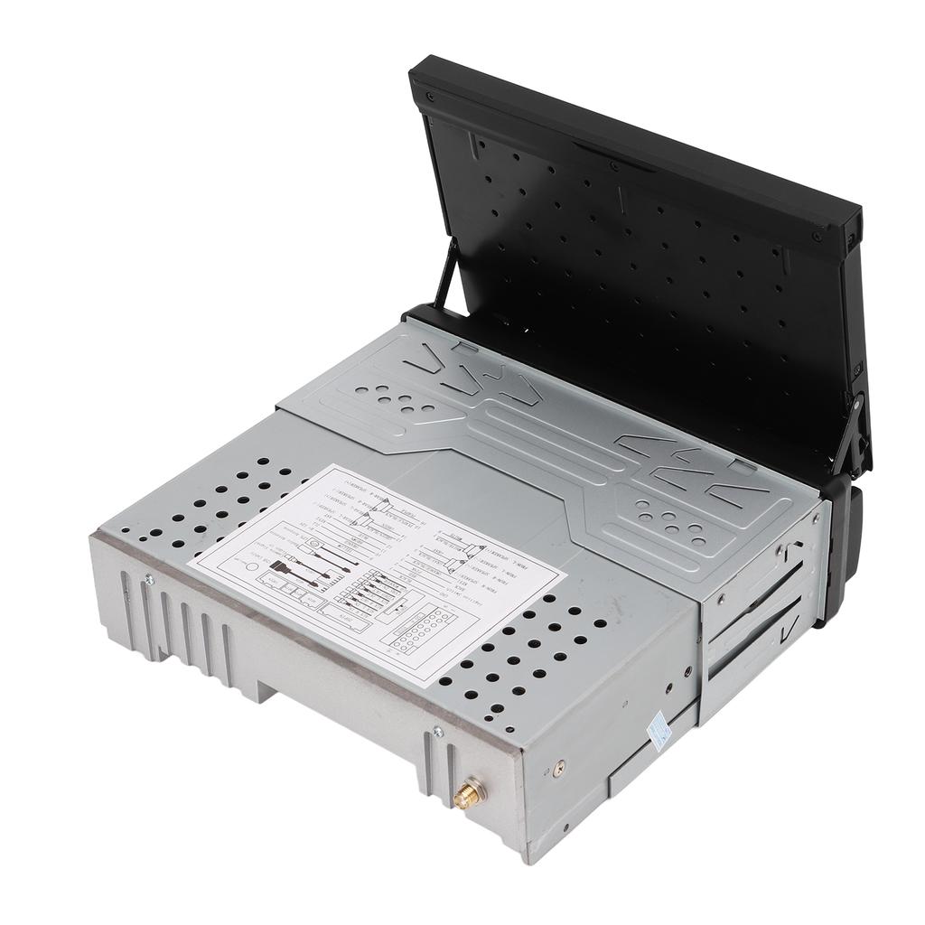 7-tums Single Din Bilradio Vikbar Pekskärm Navigation Handsfree-samtal med Backkamera 2+32GB