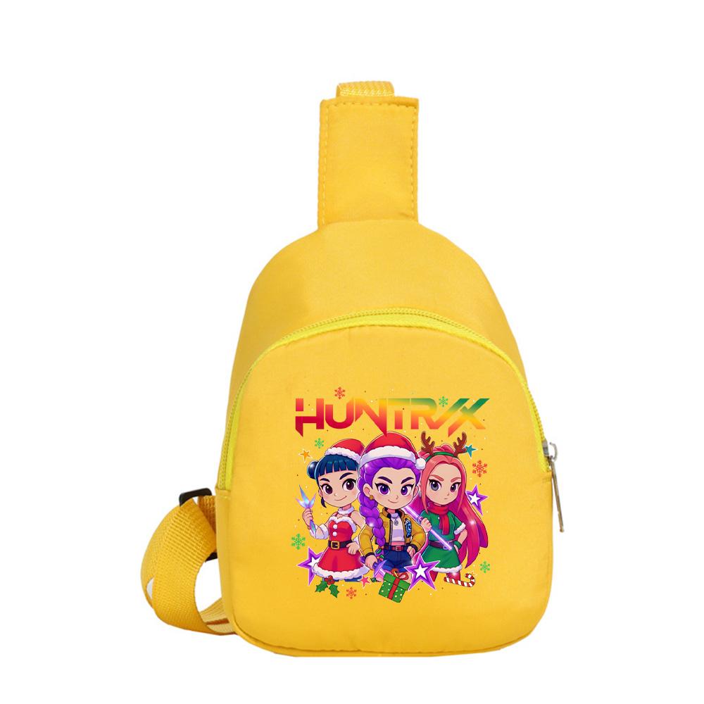 K-Pop Demon Hunters Printed Shoulder Bag Crossbody Bag Kawaii Portable Compact Storage Bag Crossbody Pouch Kid Birthday Christmas Gift