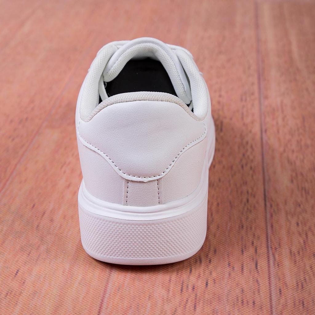 Autumn 2025 Women's Premium White Leather Sneakers
