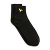 Angel Wappen Ankle Socks 3-Pack - BLACK