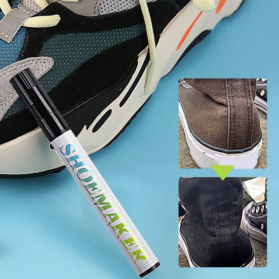 Shoes Stain Removal Complementary Color Renovation Whitening/Blacking Graffiti Pen Antioxidant Maintenance Waterproof Sneakers Anti-Oxidation Pen