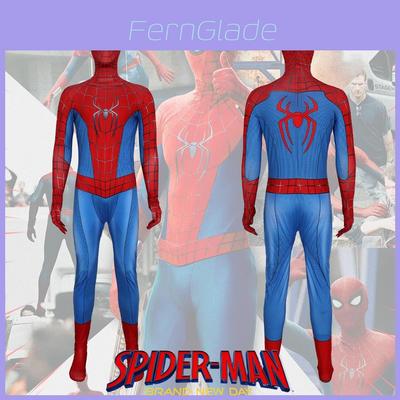 Spider Man 4 Cosplay Jumpsuit With Polyester Fabric For Halloween Costume