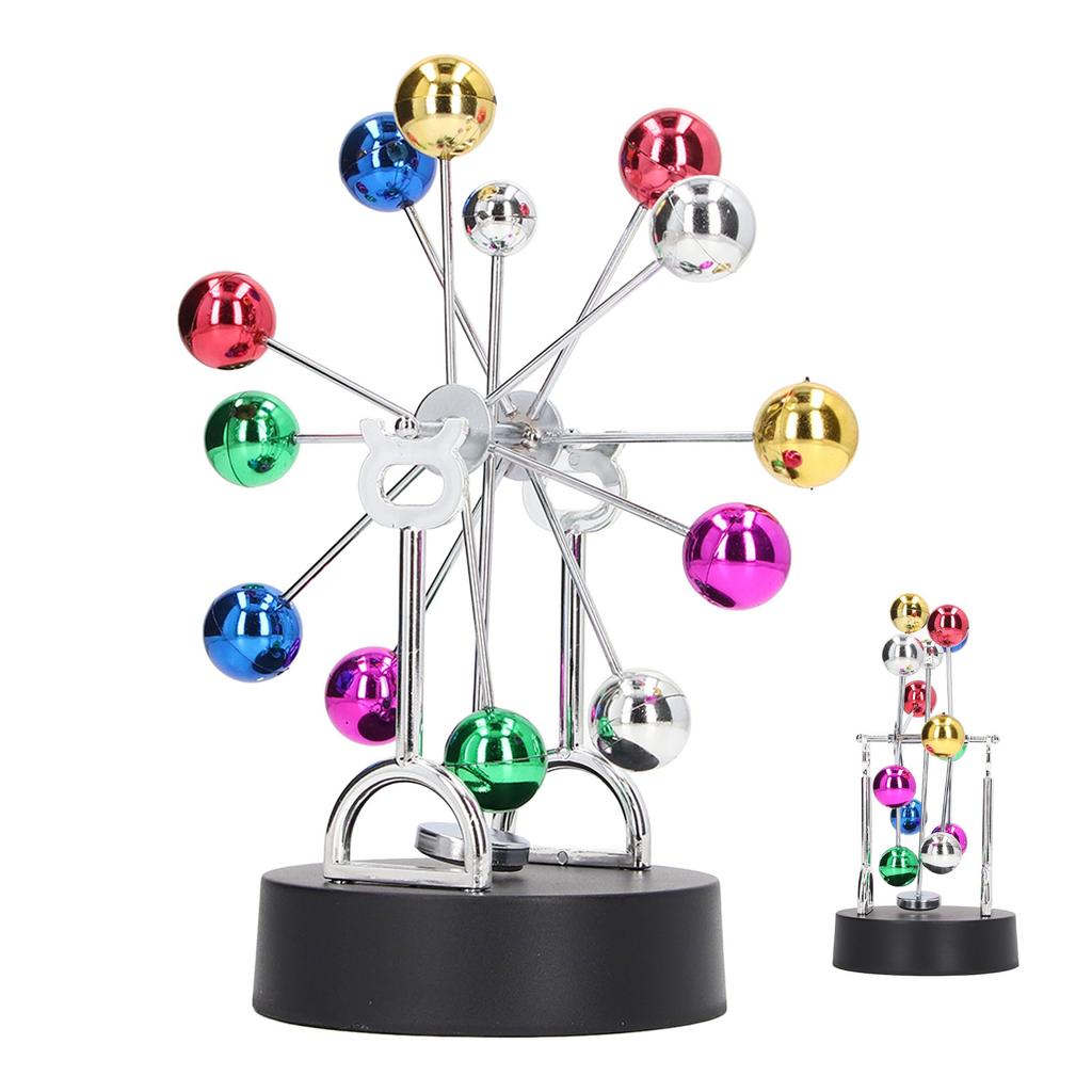Perpetual Motion Machine USB Battery Dual Use Ferris Wheel Balance Toy Tabletop Decorative Ornaments