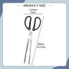Pick Up Tool Scissors Tongs Multifunctional Stainless Steel Garbage Clips Firewood Picker for
