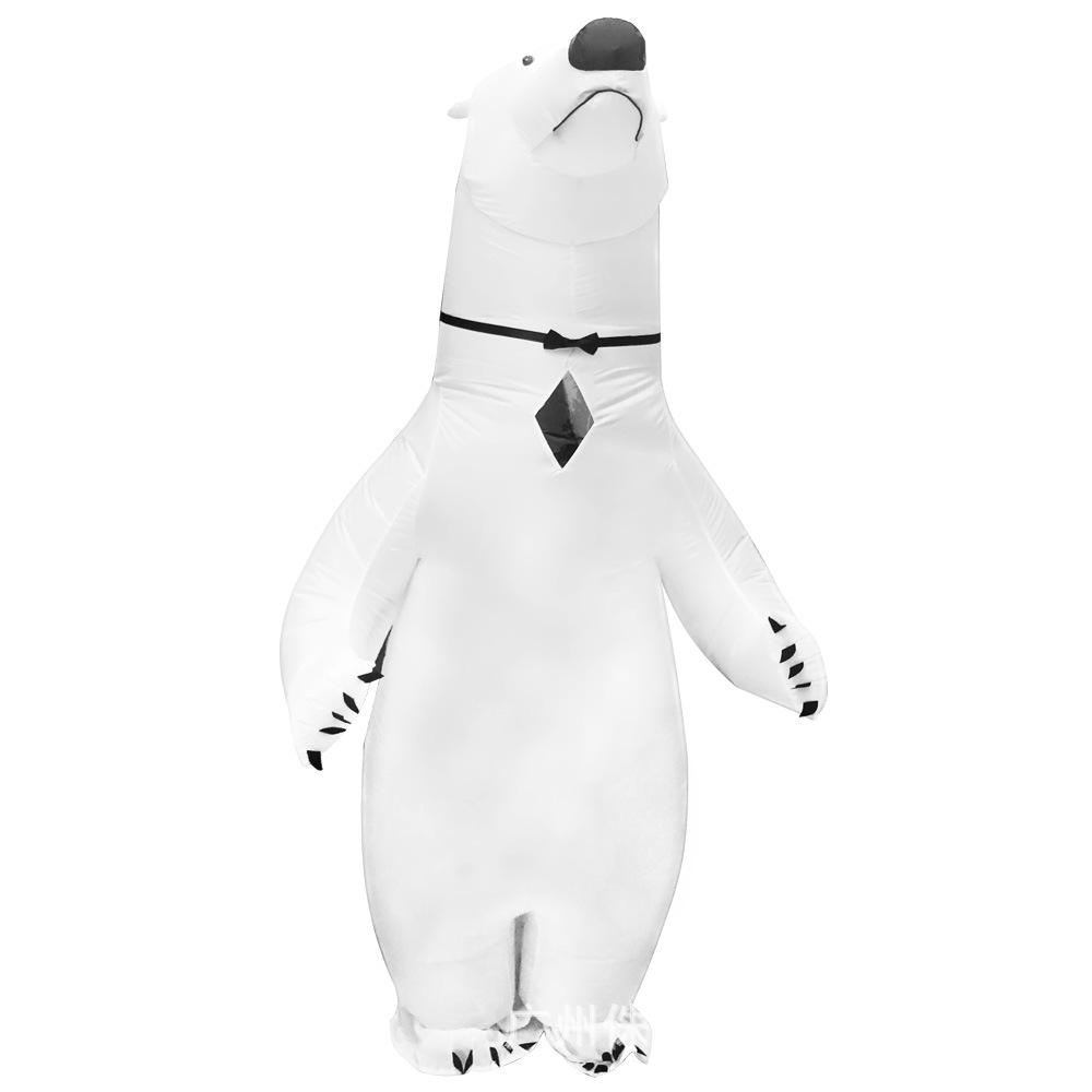 Inflatable Christmas Tree & Snowman Santa Claus Costume for Holiday Cosplay