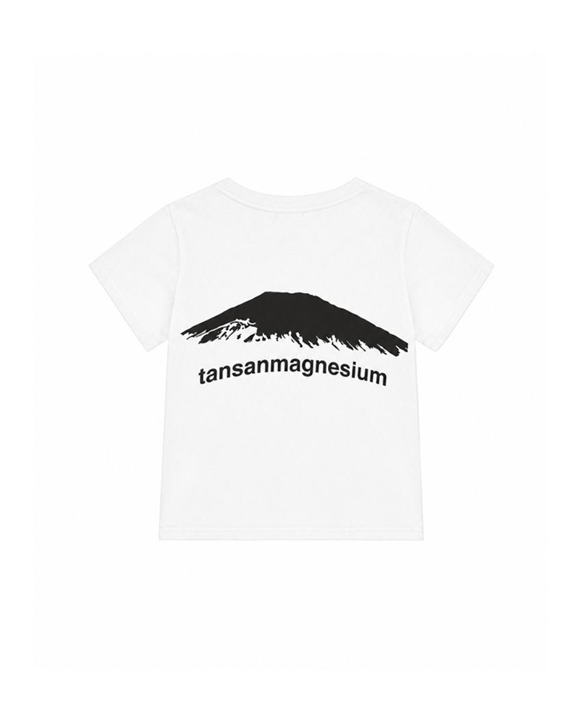 Tansanmageunesyum Mountain T-Shirt (White/Black)
