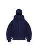 Europäischer & Amerikanischer Herren Herbst Doppellagiger Hoodie mit Doppelkragen und Reißverschluss Pullover.