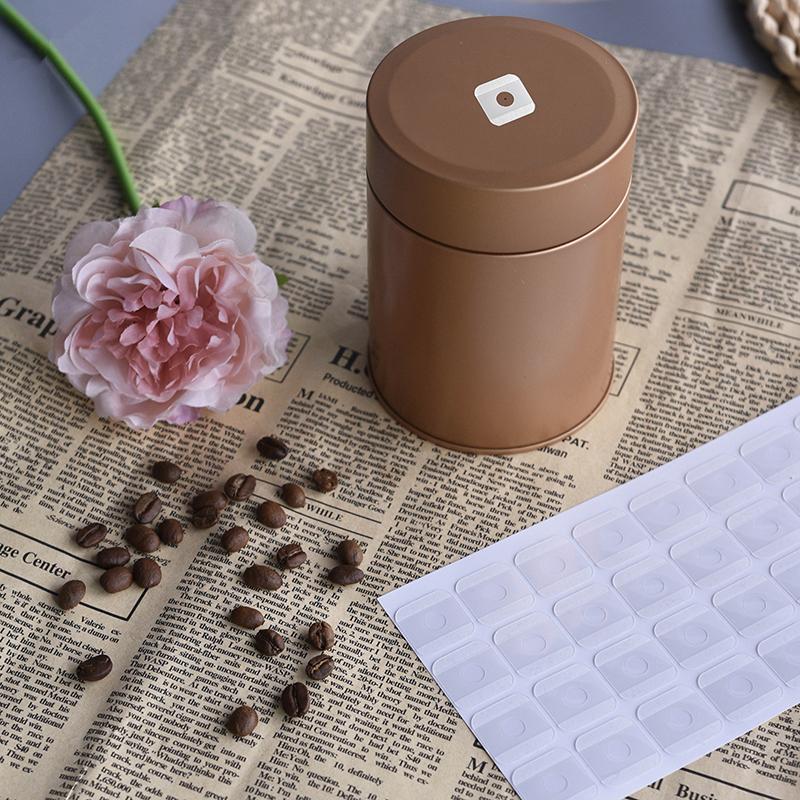 40Pcs Single Way Coffee Bag Degassing Valves Patch Type Food Safe CO2 Releasing Valves for Coffee Roasters Packaging
