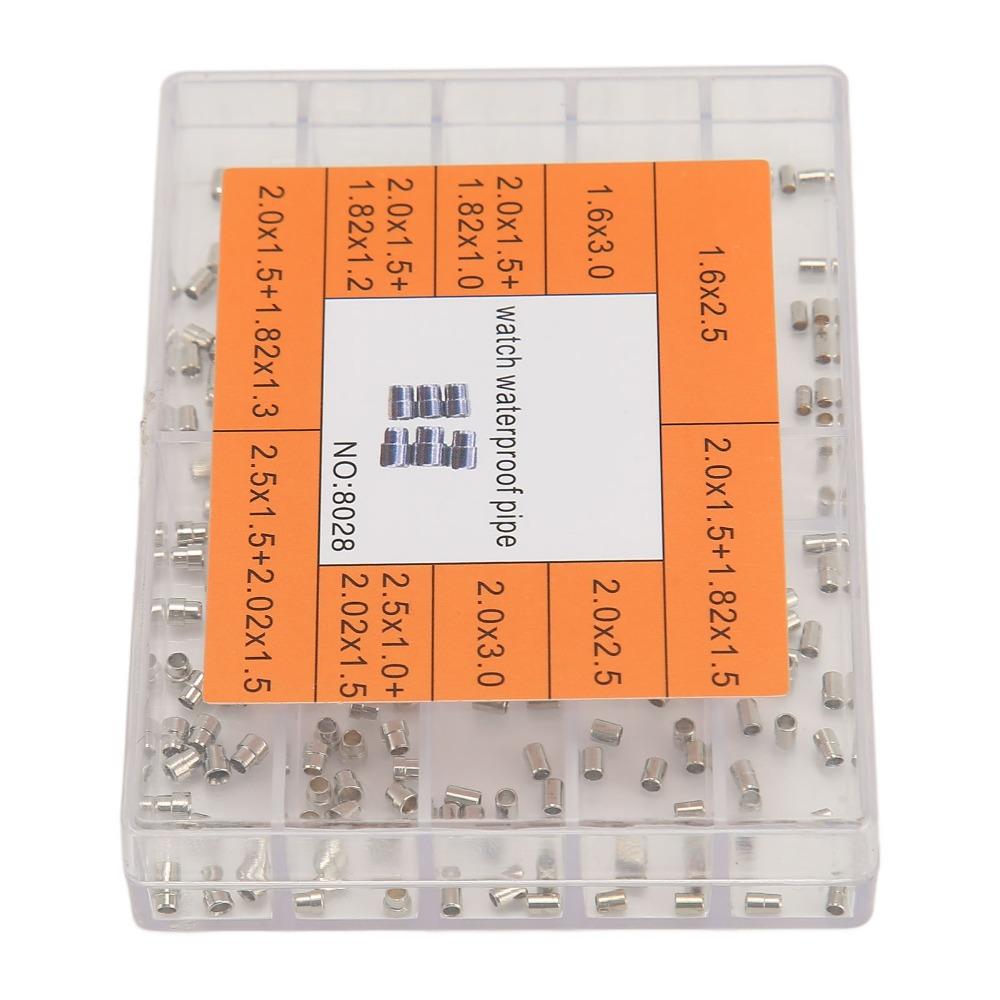 Silver Stainless Steel Crown Stainless Steel Watch Crown Assortment for Watch Renovation