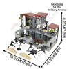 Military Series Modern Warfare Adult Building Blocks Set Toys Weapons Battlefield Outpost Tower Fort Artillery Block Model Gifts