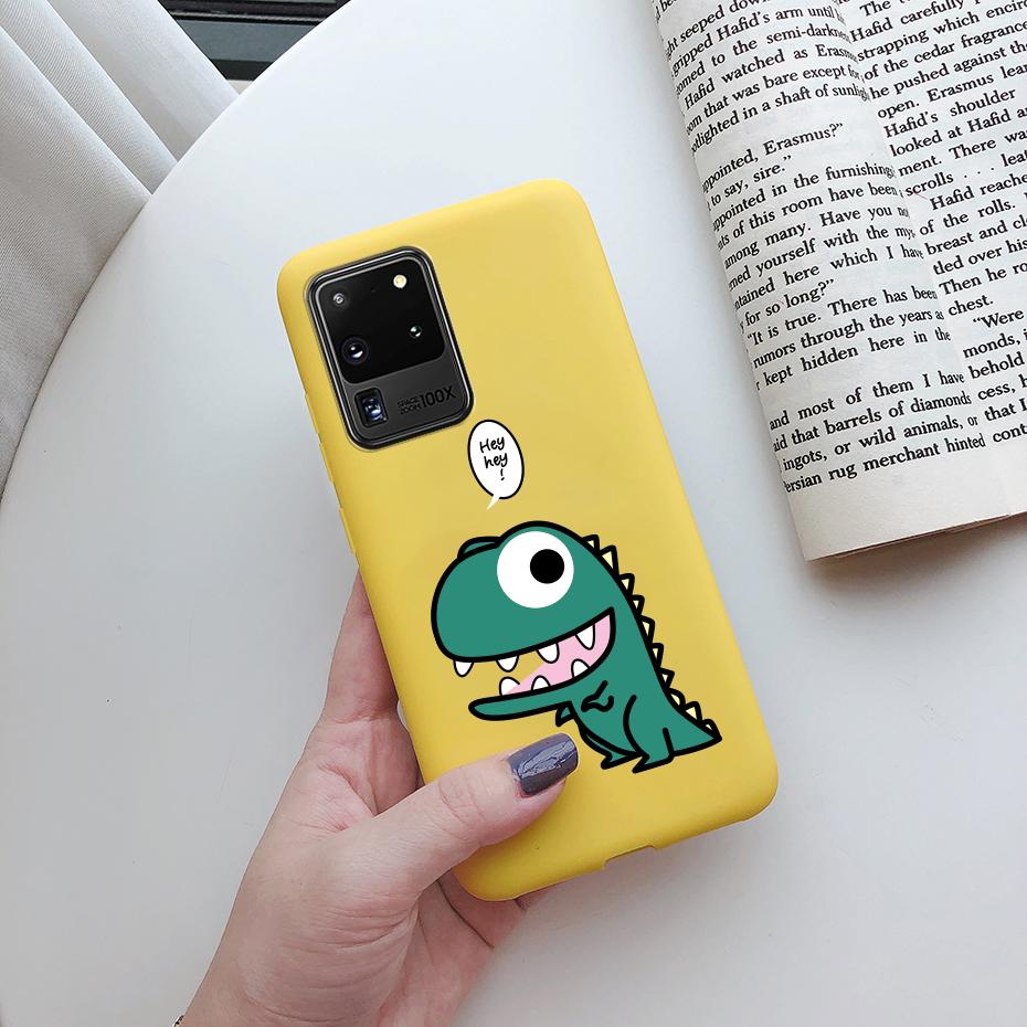 Hülle Für Samsung Galaxy S20 S 20 Ultra Plus Silikon Malerei niedlich Weich Schlank Hülle Abdeckung Für Samsung S20 Plus Ultra Handyhüllen