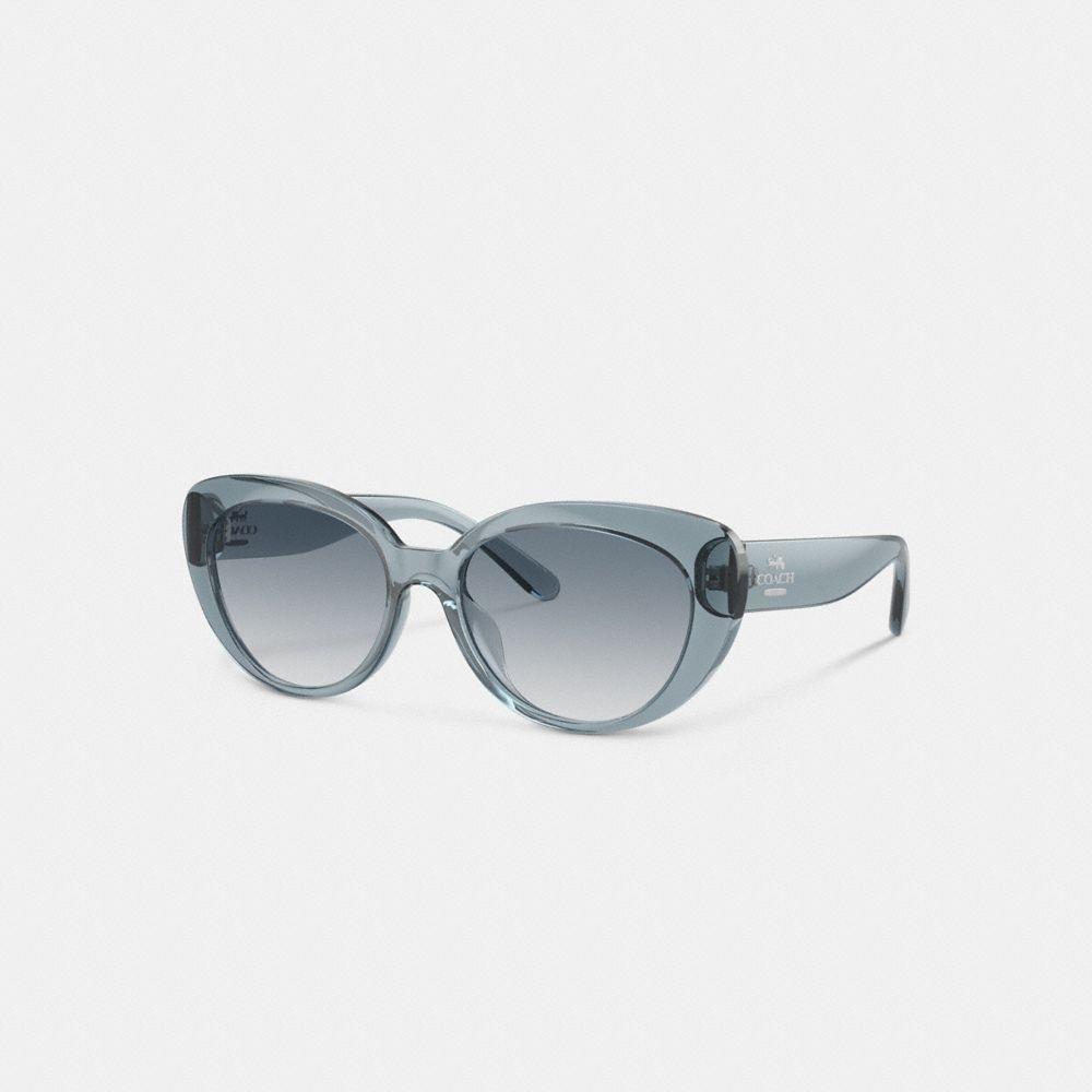 

Coach Cateye Sunglasses Cl908 Transparent Blue