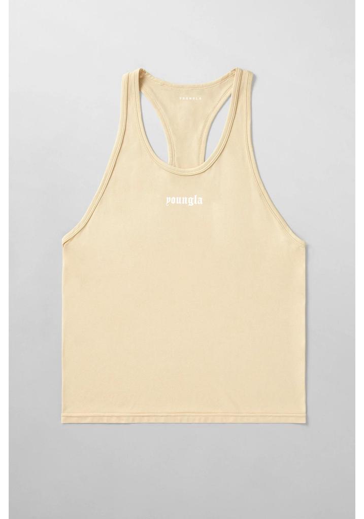 YoungLA Herren Slim-Fit Ärmelloses Schnelltrocknendes Muskel-Tanktop