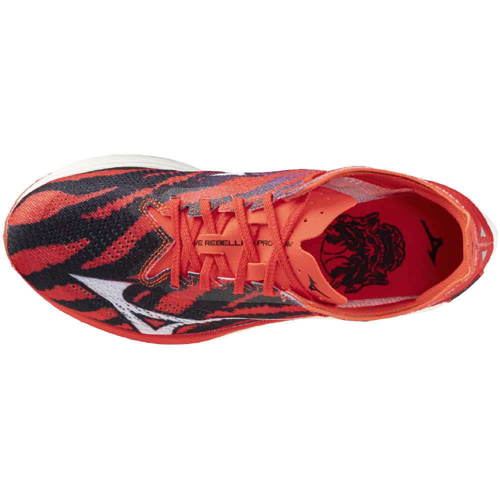 Running Shoes Wave Rebellion Pro LOW Jogging Marathon Training Sports Lightweight Resilience Relay Akaoni X Aoni Cm 2E [Mizuno] 29.0