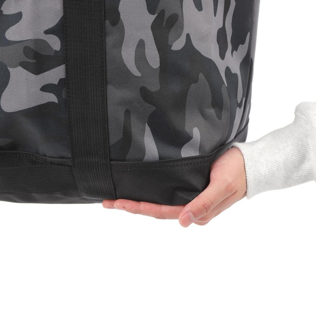 VivaSmile Large Storage Large Zipper Type Bag, Capacity, (Gray Camouflage, L)