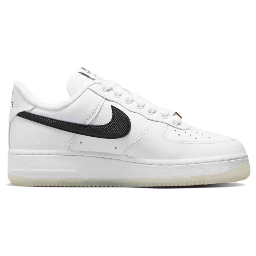 Nike Air Force 1 07 Bronx Origins Women Sneakers White Black Metallic-Gold DX2307-100