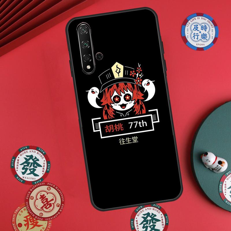 Genshin Impact Hu Tao Ghost For Huawei Nova 11 Pro 9 10 SE Y60 Y70 Y90 Y61 Y91 Y72 Y73 12i 11i 8i P20 P30 P40 Lite Case