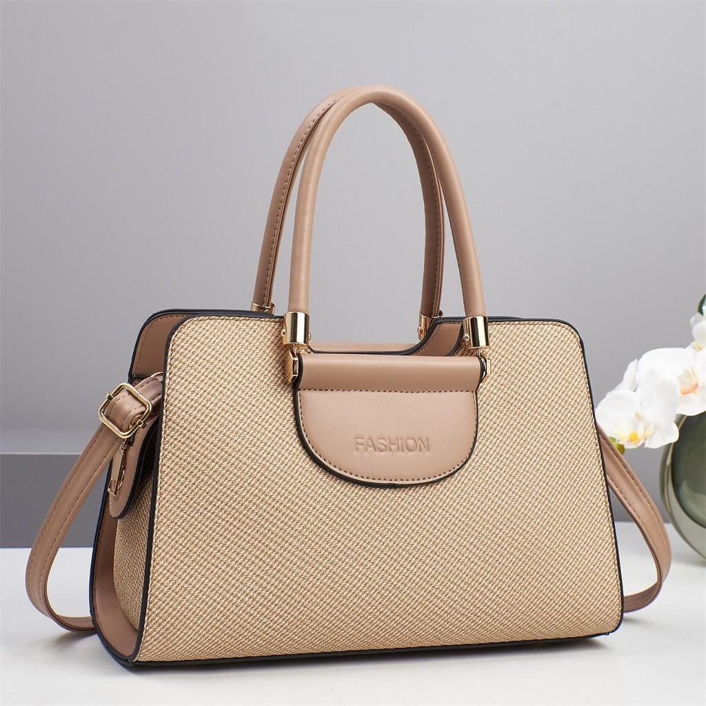 Urban Minimalist Pu Handbag With Large Capacity For Daily Use