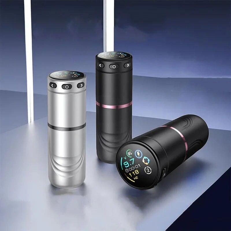 Короткая ручка для татуировки Роторная тату-машинка Беспроводной картридж Короткий — фото 3