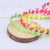 Easter Ribbon 2cm x 10m 3 Colors Bunny and Egg Pattern Gift Wrapping Ribbon for Easter Decor DIY Crafts
