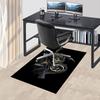 1pc Sons of Anarchy Themed Office Carpet Chair Mats - Durable Polyester Rug for Home Theater, Office, Dorm Room Decor - tA61