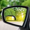 2 X Rectangle Big Stick On Rear View Auxiliary Blind Spot Car Wide Angle Mirror.