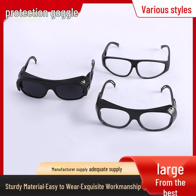 

Защитные очки от ветра/песка/пыли для велоспорта и сварки 2010 Welding Goggles White (10 pairs/box)