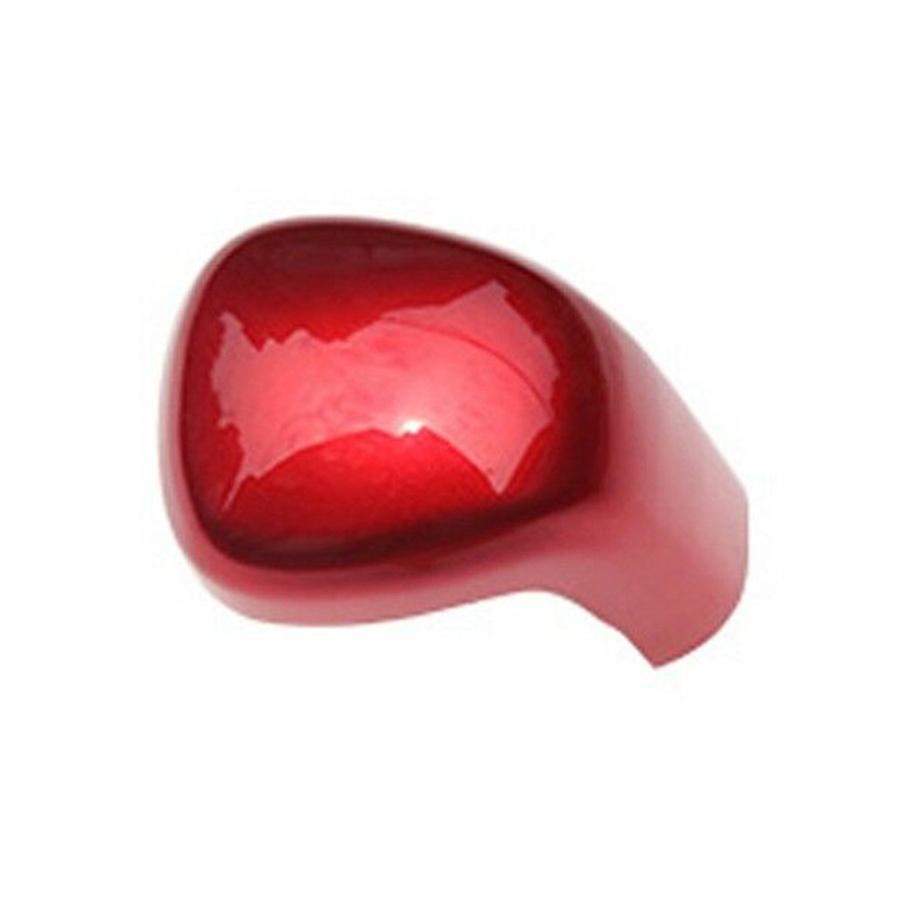 Gloss Red ABS Car Interior Gear Shift Knob Cover Trim For Toyota Camry 2018-2021