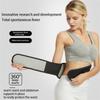Selbsterwärmendes magnetisches Turmalin-Gürtel 4 Platten Rücken-Taillen-Stütz-Bandage Massager Schmerzlinderung Therapie