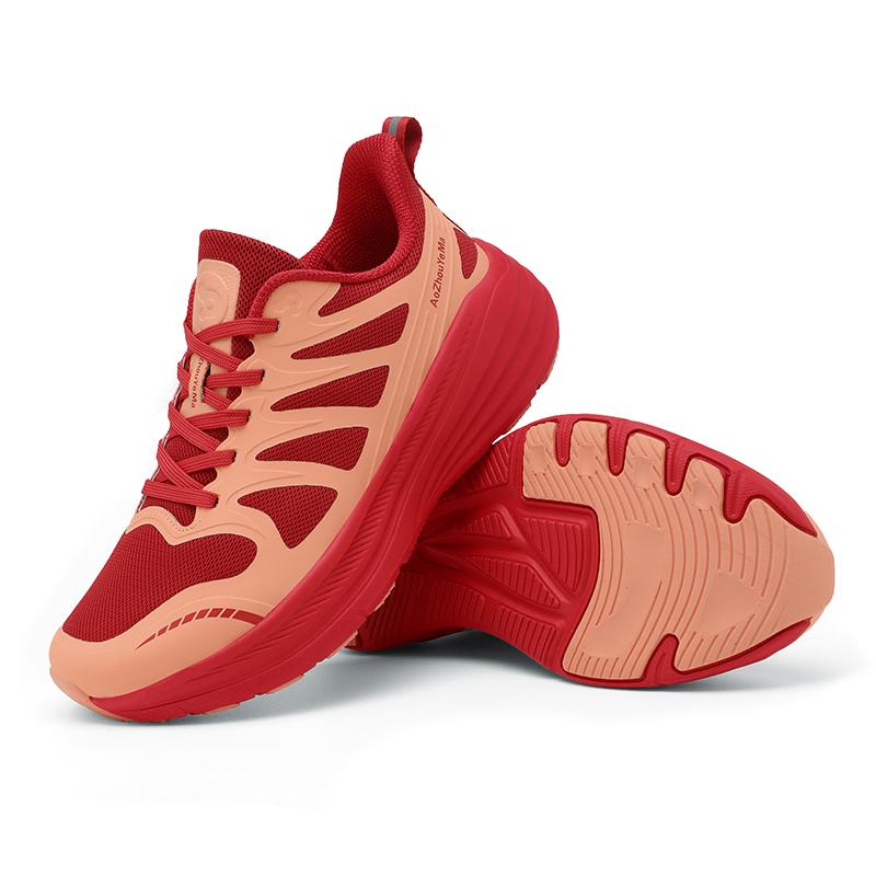 New Ultra Light Men Women Running Shoes High-quality Mesh Breathable Thick Sole Sneakers Outdoor Off-road Fitness Training Shoes