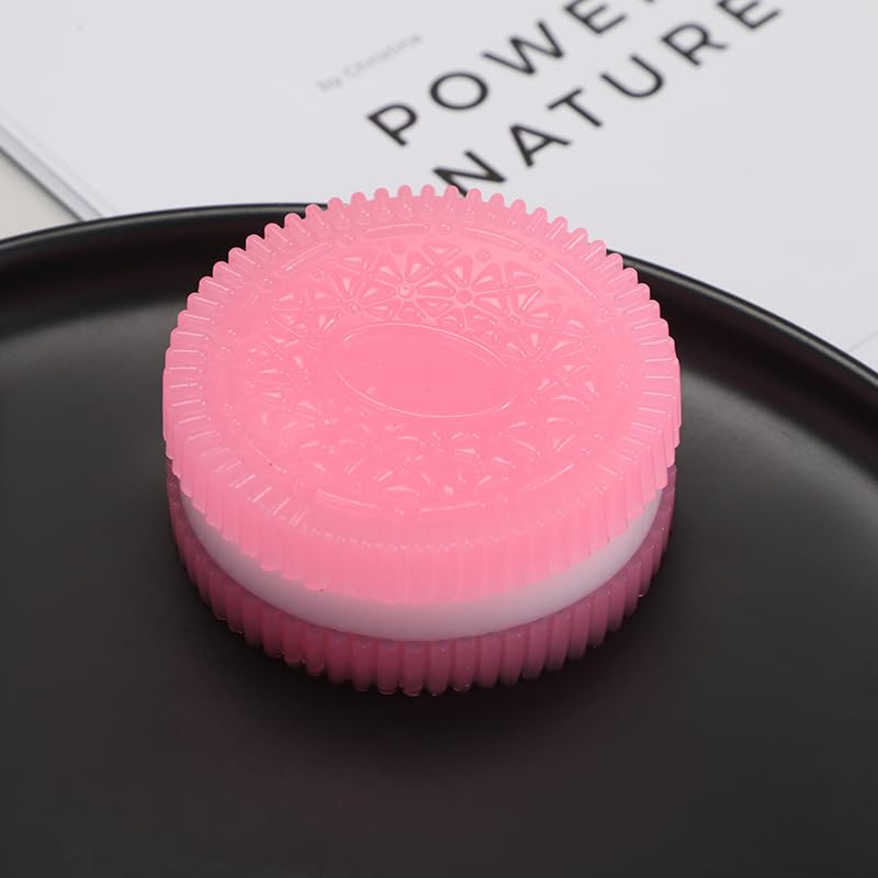 Squishy Cookie Squishy and Stress Relief - (Pink)