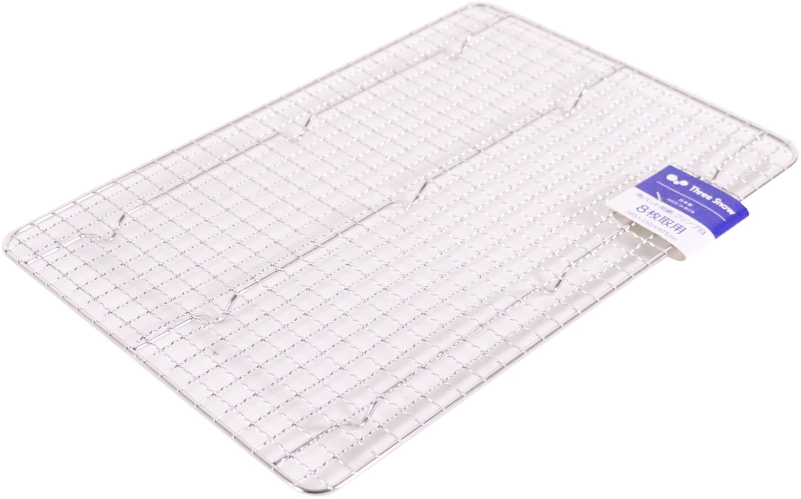 

Three Snow Square Basket Crimped Stainless Commercial Made in Three Snow Shinkoshi Product Number 30191 Strainer, Mesh, 8-Bag Capacity, 18-8 Steel,