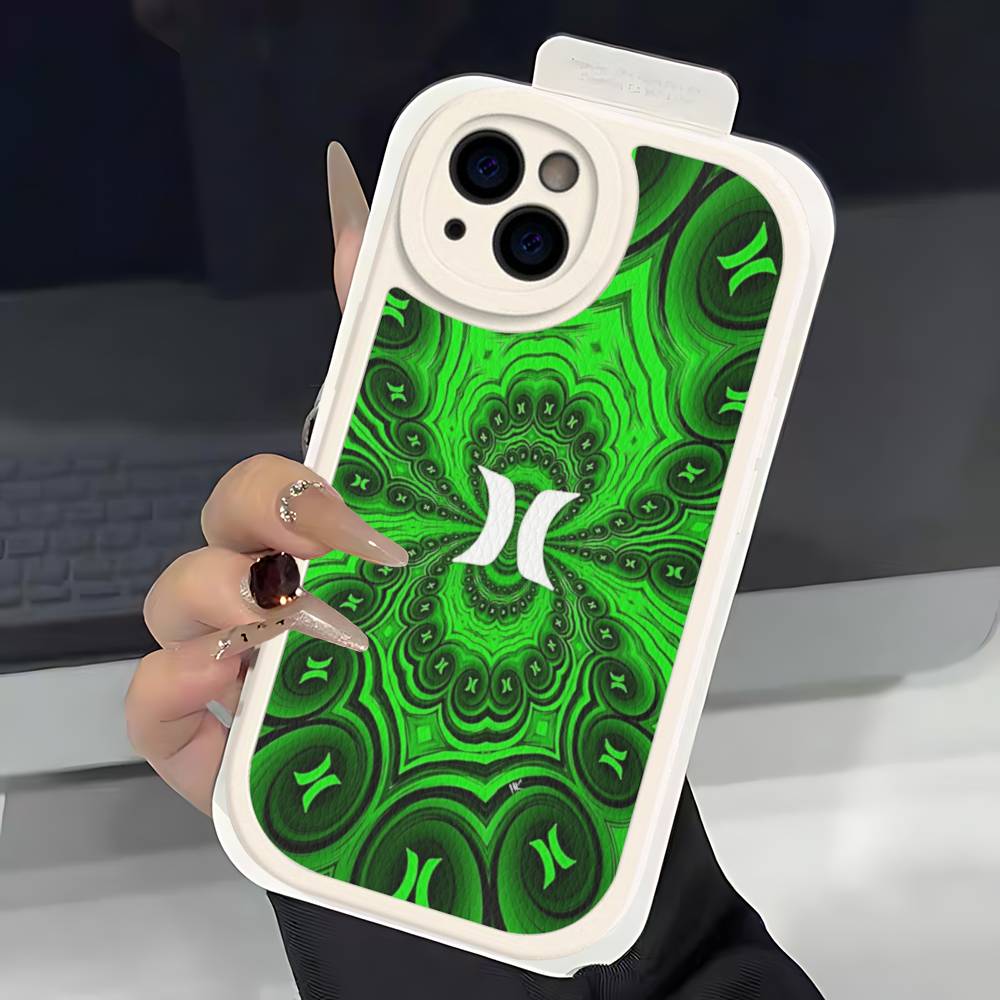 

Classic Famous Brand H-HurleyS Logo Phone Case For IPhone 16 15 14 13 Pro Max 11 12 Plus Leather Silicone Cover iphone XS