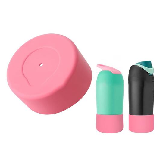 2Pcs Silicone Boot for Owala Bottle 16 Oz Protective Cover for Owala Kids Water Bottle Durable Anti-Slip Bottom Compatible with 14 Oz Stylish Sleeve